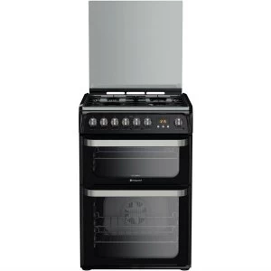 Image of Hotpoint Ultima HUD61KS Dual Fuel Cooker