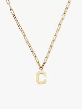 Image of Kate Spade C Initial This Pendant, Gold, One Size