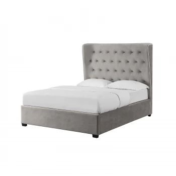 Image of Belgravia Kingsize Bed - Grey