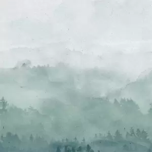 Image of Grandeco Life Digital Mural Digi Landscape - Teal