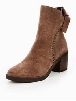 Image of UGG Fraise Whipstitch Ankle Boot Grey Size 5 Women