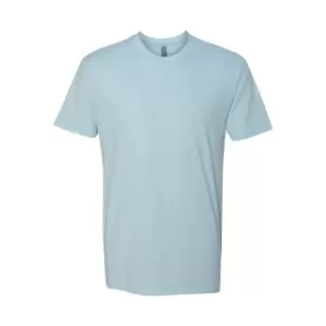 Image of Next Level Adults Unisex CVC Crew Neck T-Shirt (S) (Ice Blue)