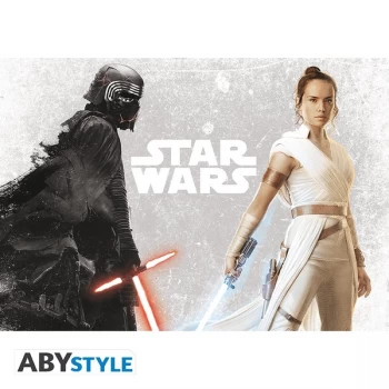 Image of STAR WARS - "Kylo & Rey Poster