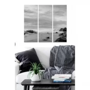 Image of MDF1031262 Multicolor Decorative MDF Painting (3 Pieces)