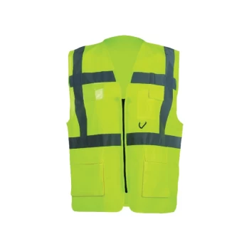 Image of Hi-vis Executive Vest (EN20471) Yellow - L
