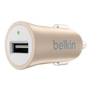 Image of Belkin Premium USB Car Charger Gold