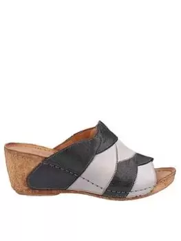 Image of Riva Usk Sandal Female Black/Multi UK Size 7