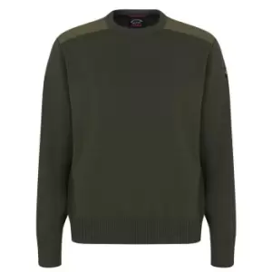 Image of Paul And Shark Marine Crew Sweatshirt - Green
