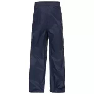 Image of Trespass Childrens/Kids Qikpac Waterproof Packaway Trousers (2/3) (Navy)