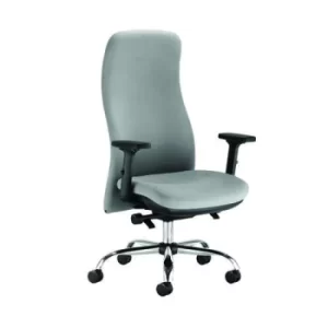 Image of Capella Tempest Posture Chair With 2D Arms Grey KF90935