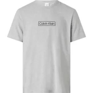 Image of Calvin Klein Short Sleeve Crew T Shirt - Grey