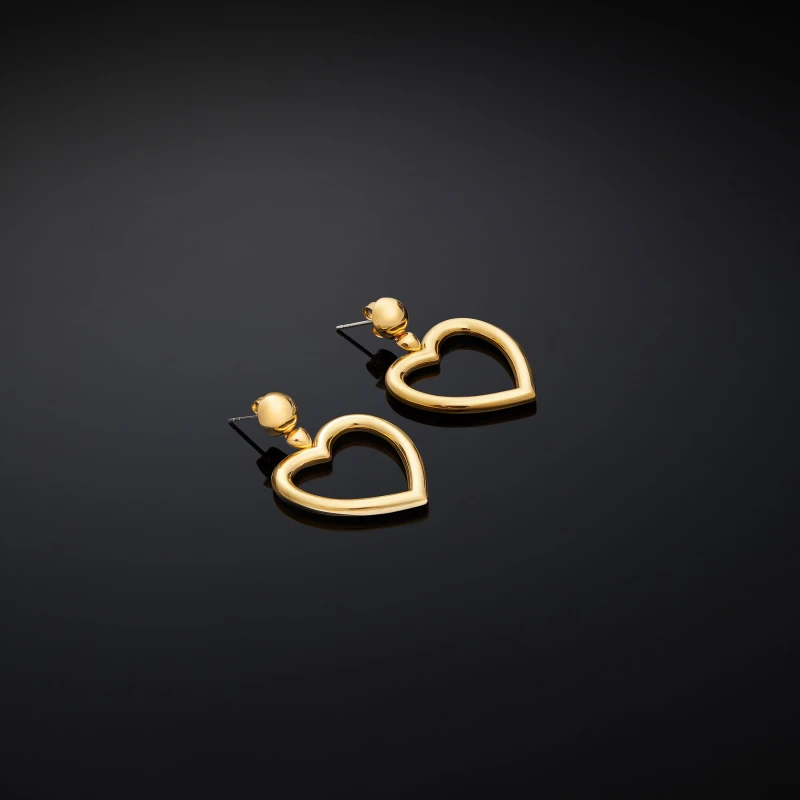 Image of Chiara Ferragni Womens Dangle Shiny Drop Earrings Multi female 3.6CM