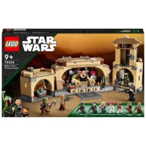Image of LEGO Star Wars: Boba Fett's Throne Room Buildable Toy (75326)