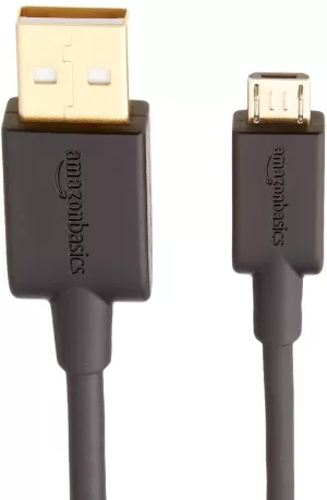 Image of USB 2.0 A (M) to USB 2.0 Micro B (M) 1.8m Black OEM Data Cable