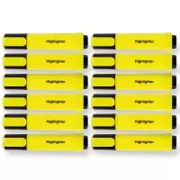 Image of Highlighter - Yellow (12 Pack)