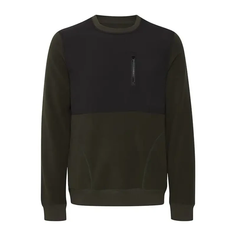 Image of Blend Sweatshirt Blend Regular fit Vert Male S