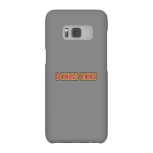 Image of Nintendo Donkey Kong Distressed Phone Case - Samsung S8 - Snap Case - Gloss