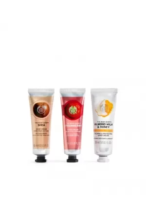 Image of The Body Shop Smoothing Hand Cream Trio