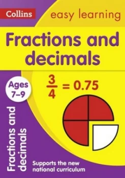 Image of Fractions and Decimals. Ages 7-9 by Collins Easy Learning Book