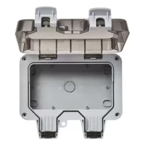 Image of Zinc 2 Gang IP66 Empty Enclosure