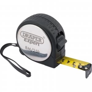 Image of Draper Measuring Tape Imperial & Metric 26ft / 8m 25mm