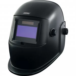 Image of Draper WSP684 Solar Powered Auto Welding And Grinding Helmet Black