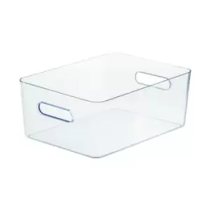 Image of SmartStore Compact Storage Box Large 287x410x155mm 15.4L Clear 11090