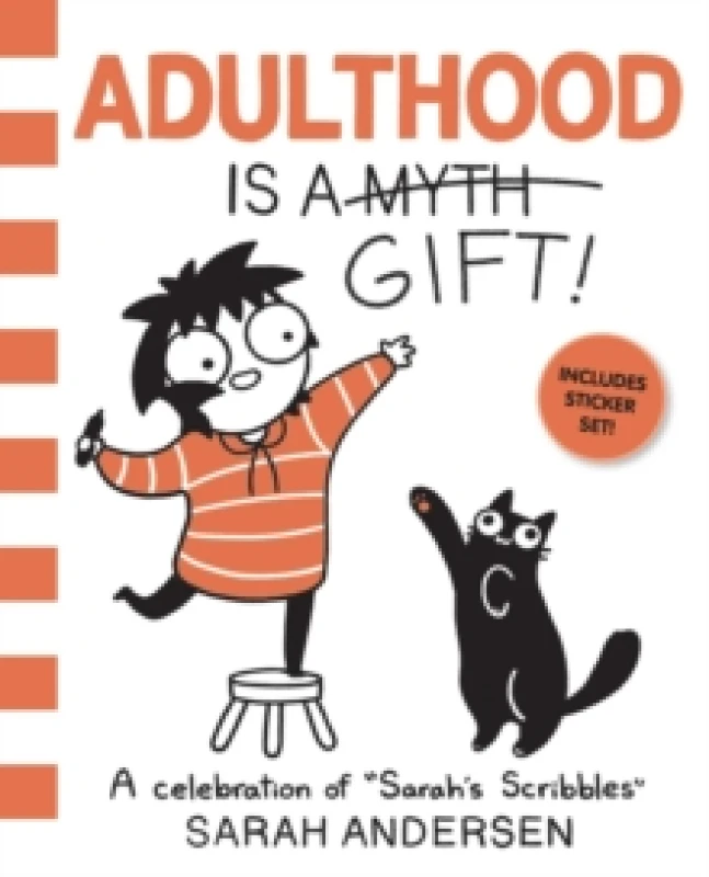 Image of Adulthood Is a Gift! : A Celebration of Sarah's Scribbles Volume 5 Paperback / softback