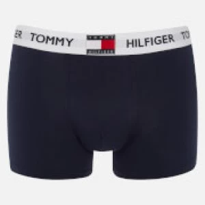 Image of Tommy Hilfiger Mens Trunk Boxer Shorts - Navy Blazer - L