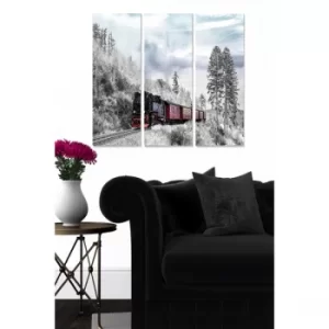 Image of MDF3758523 Multicolor Decorative MDF Painting (3 Pieces)