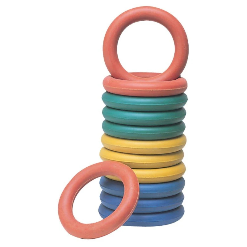 Image of Sports Directory Solid Sponge Rubber Quoits (Set of 12) Neutral unisex One Size