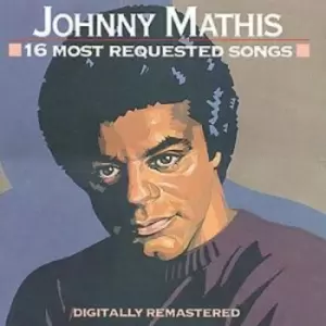 Image of 16 Most Requested Songs by Johnny Mathis CD Album