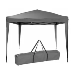 Image of 300 x 245cm Gazebo Party Tent in Grey with Storage Bag for Outdoor Use