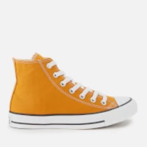 Image of Converse Chuck Taylor All Star Hi-Top Trainers - Saffron Yellow - UK 8