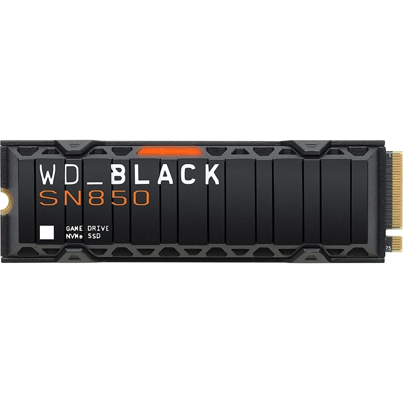 Image of Western Digital WD_BLACK SN850 1TB NVMe Gaming SSD Drive with Heatsink