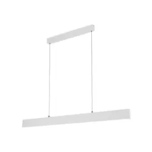 Image of Suspension Fusion matt white 1 bulb 30cm