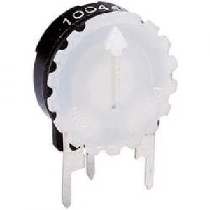 Image of Knurled head button White Piher 5371 WS