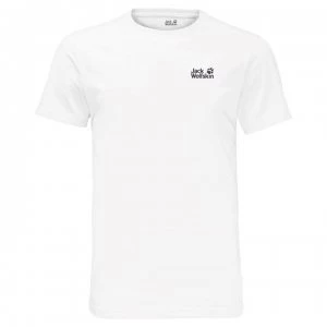 Image of Jack Wolfskin Essential T-Shirt - White Rush