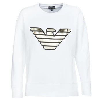 Image of Emporio Armani Gold Eagle Sweatshirt White Size L Women