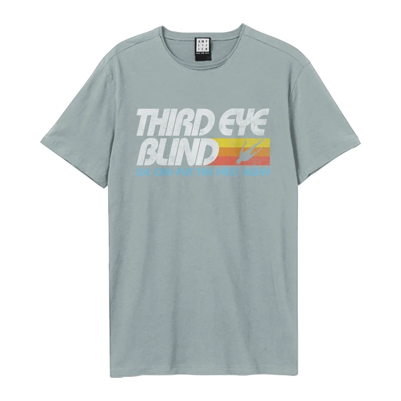 Image of Amplified Amplified Men Jumper Third Eye Blind T-Shirt in Pale Blue Size: X-Small Pale Blue XS Male 5063652157855
