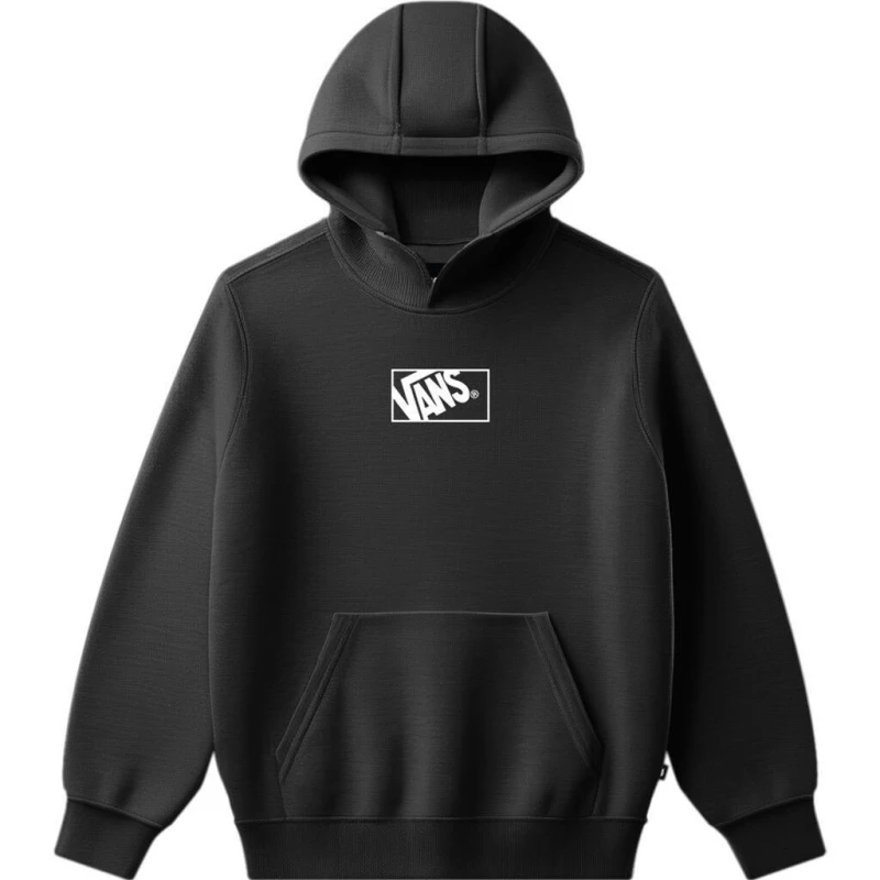 Image of Vans Unisex Kids Box Hoodie Black BLK unisex 8Y (S)