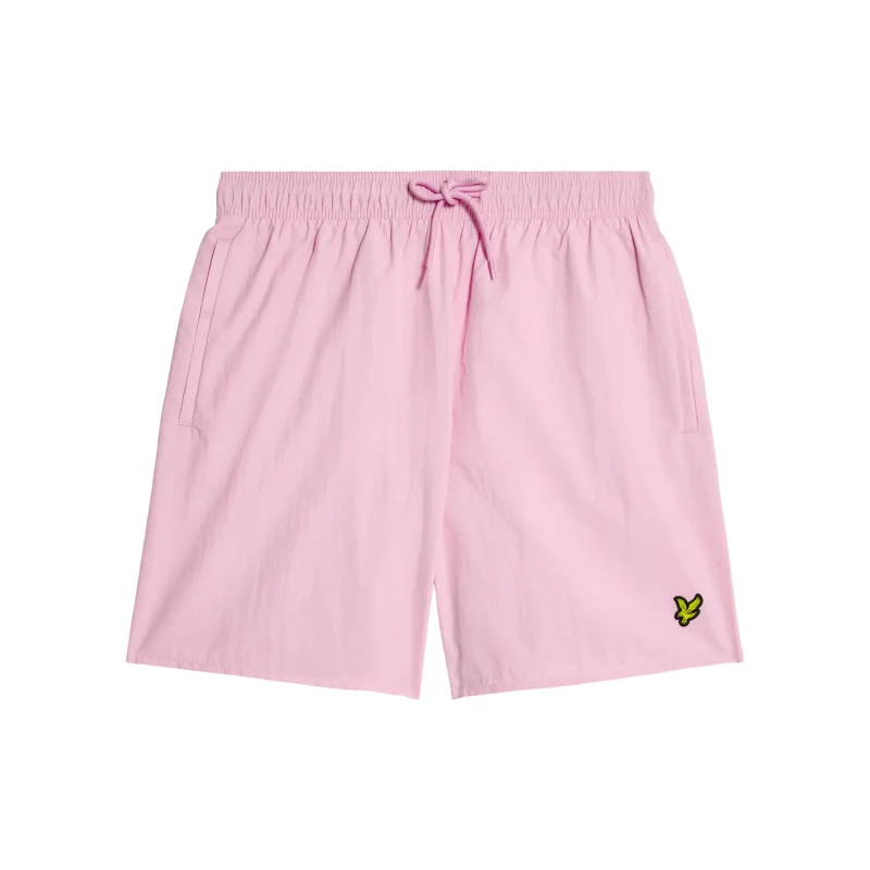 Image of Swim shorts Lyle & Scott Plain Rose Male L