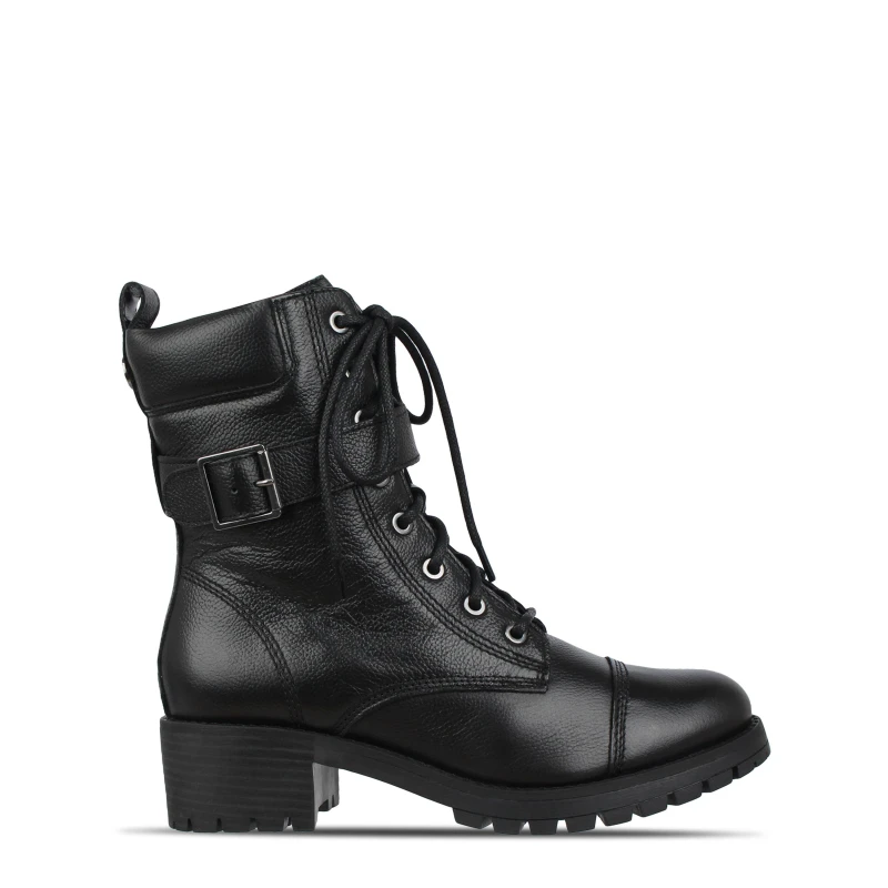 Image of Biba Lace Up Boots - Black 3