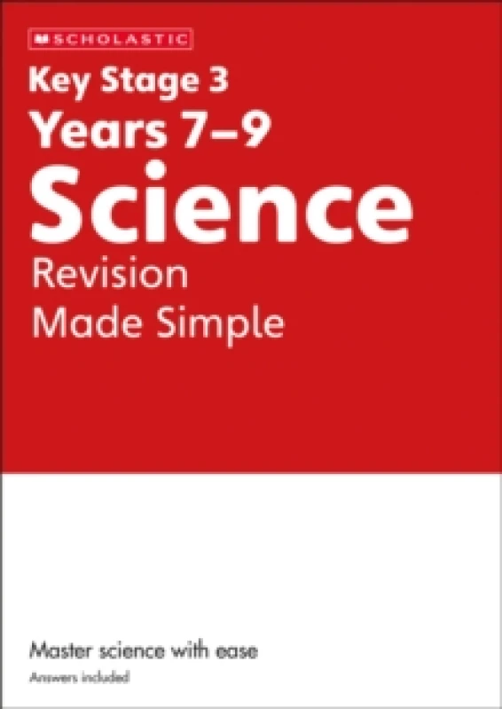 Image of KS3 Science Revision Made Simple Years 7-9 Paperback / softback