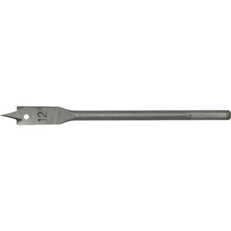 Image of Loops 12 x 152mm Fully Hardened Wood Drill Bit - Hex Shank - High Performance Woodwork Multi