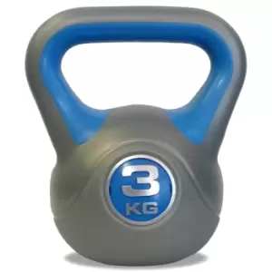 Image of DKN 3kg Vinyl Kettlebell