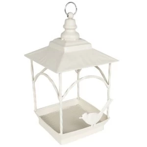 Image of Gardman Pavillion Bird Feeder - Cream