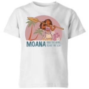 Image of Moana Read The Sea Kids T-Shirt - White - 3-4 Years