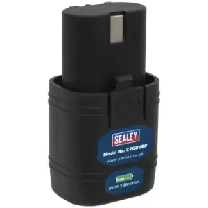 Image of Sealey CPG8VBP Power Tool Battery 8V 2Ah Lithium-ion for CPG8V