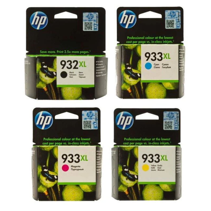 Image of Original HP 932XL & HP 933XL High Capacity Ink Cartridge Multipack (C2P42AE)